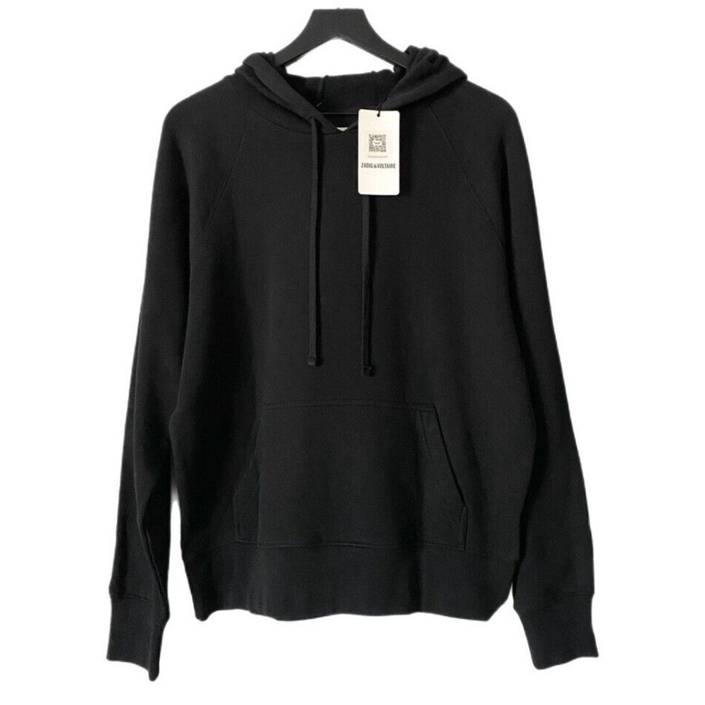ZADIG & VOLTAIRE Clipper Skull Foil Sweatshirt Hoodie - Picture 4 of 5